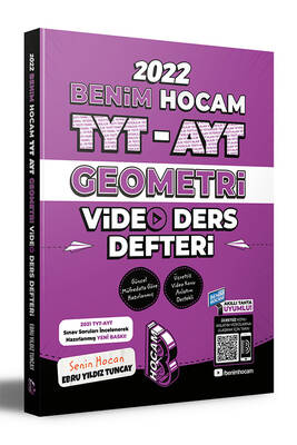 TYT AYT Geometri Video Ders Defteri Benim Hocam Yayıncılık