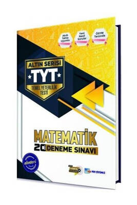 Alınteri Yayınları 2021 TYT Matematik 20 Deneme - 1