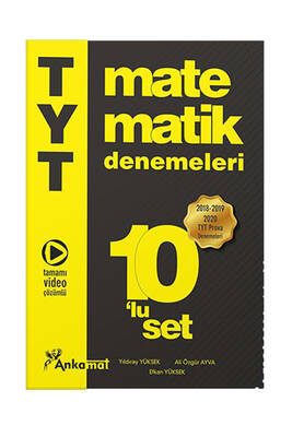 Ankamat Yayınları TYT Matematik Denemeleri 10lu Set - 1