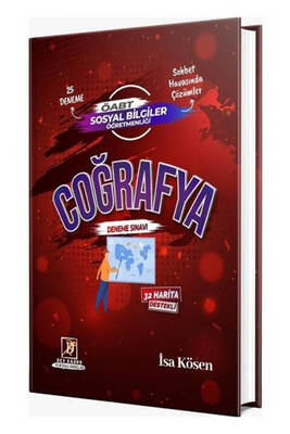 Dev Kadro Akademi Yayınları 2021 ÖABT Sosyal Bilgiler Coğrafya Harita Destekli 25 Deneme Çözümlü - 1