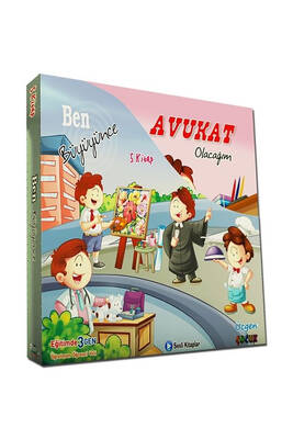 Üçgen Çocuk Yayınları Ben Büyüyünce Serisi Kutulu 5 Kitap - 1