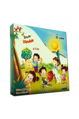 Üçgen Çocuk Yayınları Benim Vücudum Serisi Kutulu 10 Kitap - 1