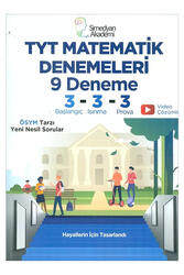 Simedyan Akademi TYT Matematik 9 Denemeleri - 