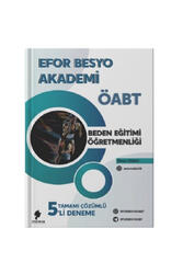 Morena Akademi Yayınları 2021 ÖABT Beden Eğitimi Öğretmenliği Efor BESYO 5 Deneme Çözümlü - 