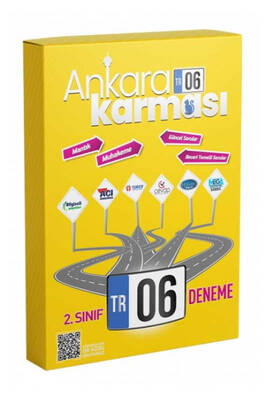 Ankara Karması Yayınları 2.Sınıf 06 Paket Deneme Sınavı - 1