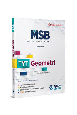 Eğitim Vadisi Yayınları TYT Geometri Modüler Soru Bankası Video Çözümlü - 1