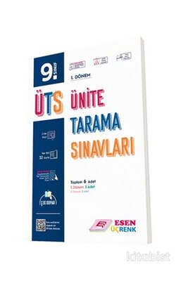 Esen Üçrenk Yayınları 9.Sınıf Ünite Tarama Sınavları - 1