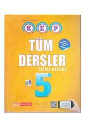 Kırmızı Beyaz Yayıncılık 5. Sınıf Tüm Dersler KEP Soru Bankası - 