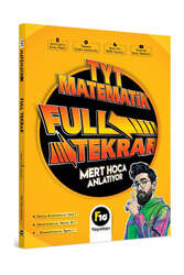 F10 Yayınları 2023 TYT Mert Hoca TYT Matematik Full Tekrar Video Ders Kitaıb - 