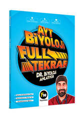 F10 Yayınları 2023 Dr.Biyoloji AYT Biyoloji Full Tekrar Video Ders Kitabı - 