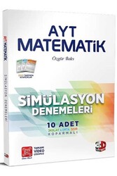 ​3D Yayınları AYT Matematik Simülasyon 10’lu Denemeleri - 3D Yayınları
