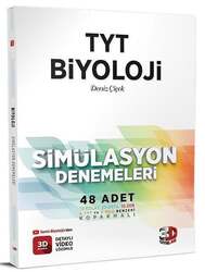 3D Yayınları TYT Biyoloji Simülasyon 48 Deneme - 3D Yayınları