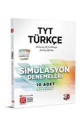 3D Yayınları TYT Türkçe Simülasyon Denemeleri Detaylı Video Çözümlü - 3D Yayınları