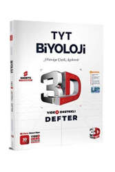 3D Yayınları 2024 TYT Biyoloji Video Destekli Defter - 3D Yayınları