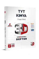 3D Yayınları 2024 TYT Kimya Video Destekli Defter - 3D Yayınları
