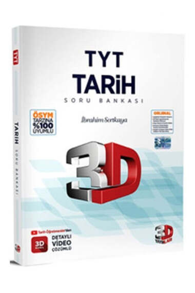 3D Yayınları TYT Tarih Soru Bankası - 1