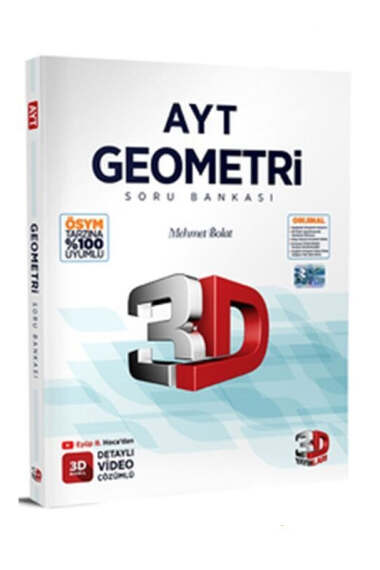 3D Yayınları AYT Gometri Soru Bankası - 1