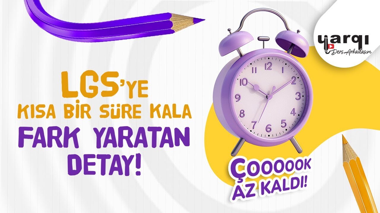 LGS’de 500 Puanı Kaçırma! Sınava Hangi Dersten Başlamalısın? Gerçek Strateji 💯