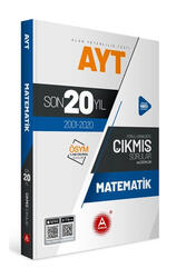 A Yayınları AYT Matematik Son 20 Yıl Konu Konu Tamamı Çözümlü Çıkmış Sorular - A Yayınları
