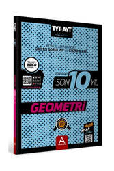 A Yayınları TYT AYT Geometri Son 10 Yıl Konularına Göre Çıkmış Sorular ve Çözümleri - A Yayınları