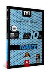 A Yayınları TYT Türkçe Son 10 Yıl Konularına Göre Çıkmış Sorular ve Çözümleri - A Yayınları