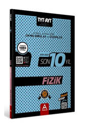 A Yayınları TYT AYT Fizik Son 10 Yıl Konularına Göre Çıkmış Sorular ve Çözümleri - A Yayınları