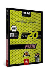 A Yayınları TYT AYT Fizik Son 20 Yıl Konularına Göre Çıkmış Sorular ve Çözümleri - A Yayınları