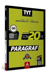 A Yayınları YKS TYT Paragraf Son 20 Yıl Çıkmış Sorular 2002-2021 - A Yayınları