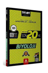 A Yayınları YKS TYT AYT Biyoloji Son 20 Yıl Çıkmış Sorular 2002-2021 - A Yayınları