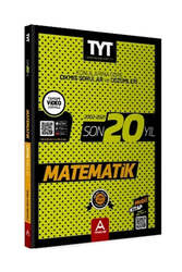 A Yayınları TYT Matematik Son 20 Yıl Konularına Göre Çıkmış Sorular ve Çözümleri - A Yayınları
