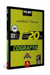 A Yayınları TYT AYT Coğrafya Son 20 Yıl Konularına Göre Çıkmış Sorular ve Çözümleri - A Yayınları