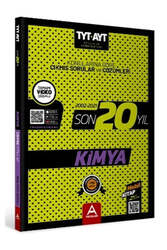 A Yayınları TYT AYT Kimya Son 20 Yıl Konularına Göre Çıkmış Sorular ve Çözümleri - A Yayınları