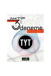 Aktif Öğrenme Yayınları YKS TYT 3 Deneme - Aktif Öğrenme Yayınları