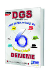 Altı Şapka Yayınları DGS 6 Deneme (Altı Şapka Tekniği İle) - Altı Şapka Yayınları