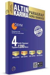 Altın Karma Yayınları Tüm Sınavlar İçin Paragraf Soru Bankası - Altın Karma