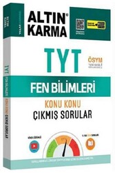 Altın Karma TYT Fen Bilimleri Konu Konu Çıkmış Sorular - Altın Karma