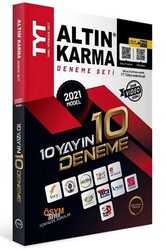 Altın Karma 2021 TYT 10 Farklı Yayın 10 Farklı Deneme - Altın Karma