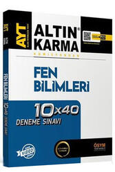 Altın Karma AYT Fen Bilimleri 10x40 Deneme Sınavı - Altın Karma