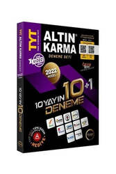 Altın Karma Yayınları 2022 TYT 10 Farklı Yayın 10 Farklı Deneme - Altın Karma