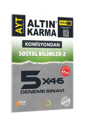 Altın Karma Komisyondan AYT Sosyal Bilimler 2 5x46 Deneme Sınavı - Altın Karma