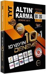 Altın Karma Yayınları 2023 TYT 10+1 Deneme Sınavı - Altın Karma