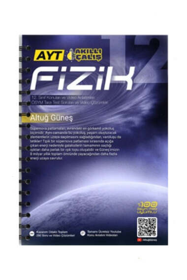 Altuğ Güneş Yayınları AYT Fizik 2.Kitap - 1