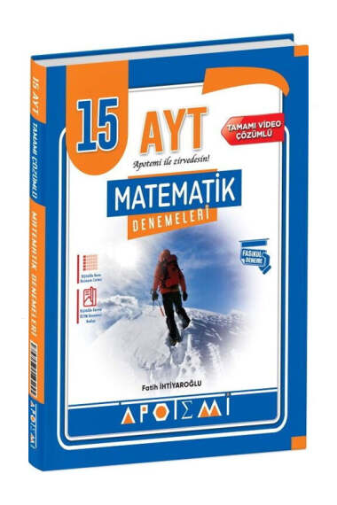 Apotemi Yayınları AYT Matematik Tamamı Video Çözümlü 15 Deneme - 1