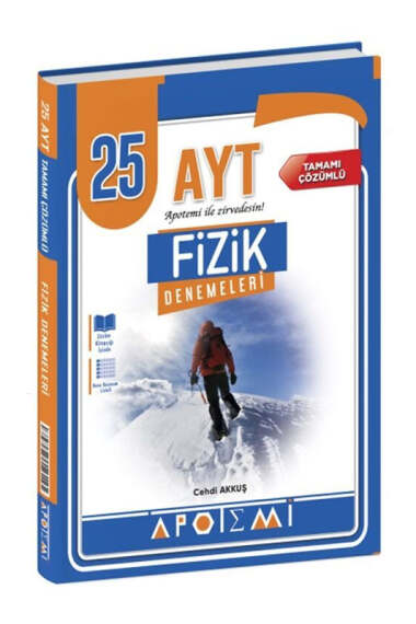Apotemi Yayınları AYT Fizik 25 Deneme - 1