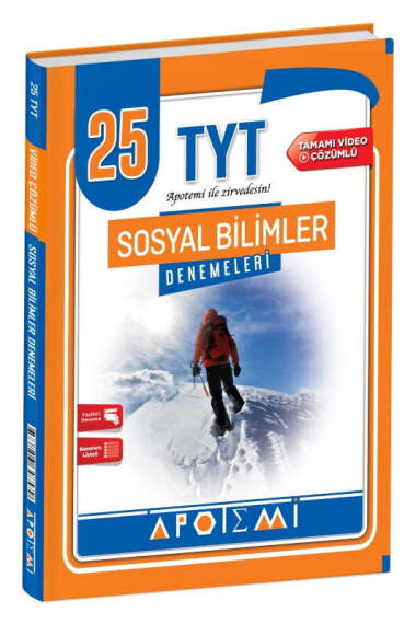 Apotemi Yayınları TYT Sosyal Bilimler 25li Deneme - 1