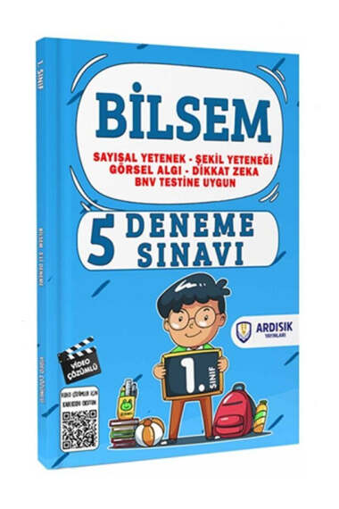 Ardışık Yayınları 1. Sınıf 5 li Bilsem Deneme Sınavı Tamamı Video Çözümlü - 1