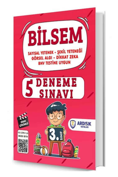 Ardışık Yayınları 3. Sınıf 5 li Bilsem Deneme Sınavı Tamamı Video Çözümlü - 1