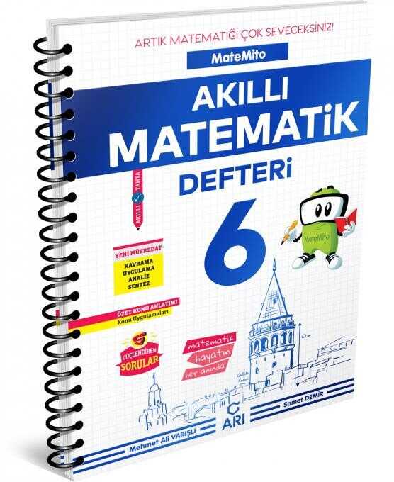 Arı Yayıncılık 6. Sınıf Matemito Akıllı Matematik Defteri