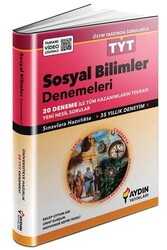 Aydın Yayınları TYT Sosyal Bilimler Tamamı Video Çözümlü 20’li Denemeleri - Aydın Yayınları