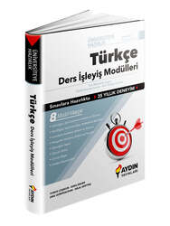 Aydın Yayınları TYT AYT Türkçe Ders İşleyiş Modülleri - Aydın Yayınları
